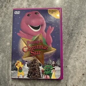 Barney's Christmas Star DVD‎ Sing Along 2002 Preschool Holiday